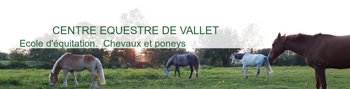            CENTRE EQUESTRE DE VALLET          